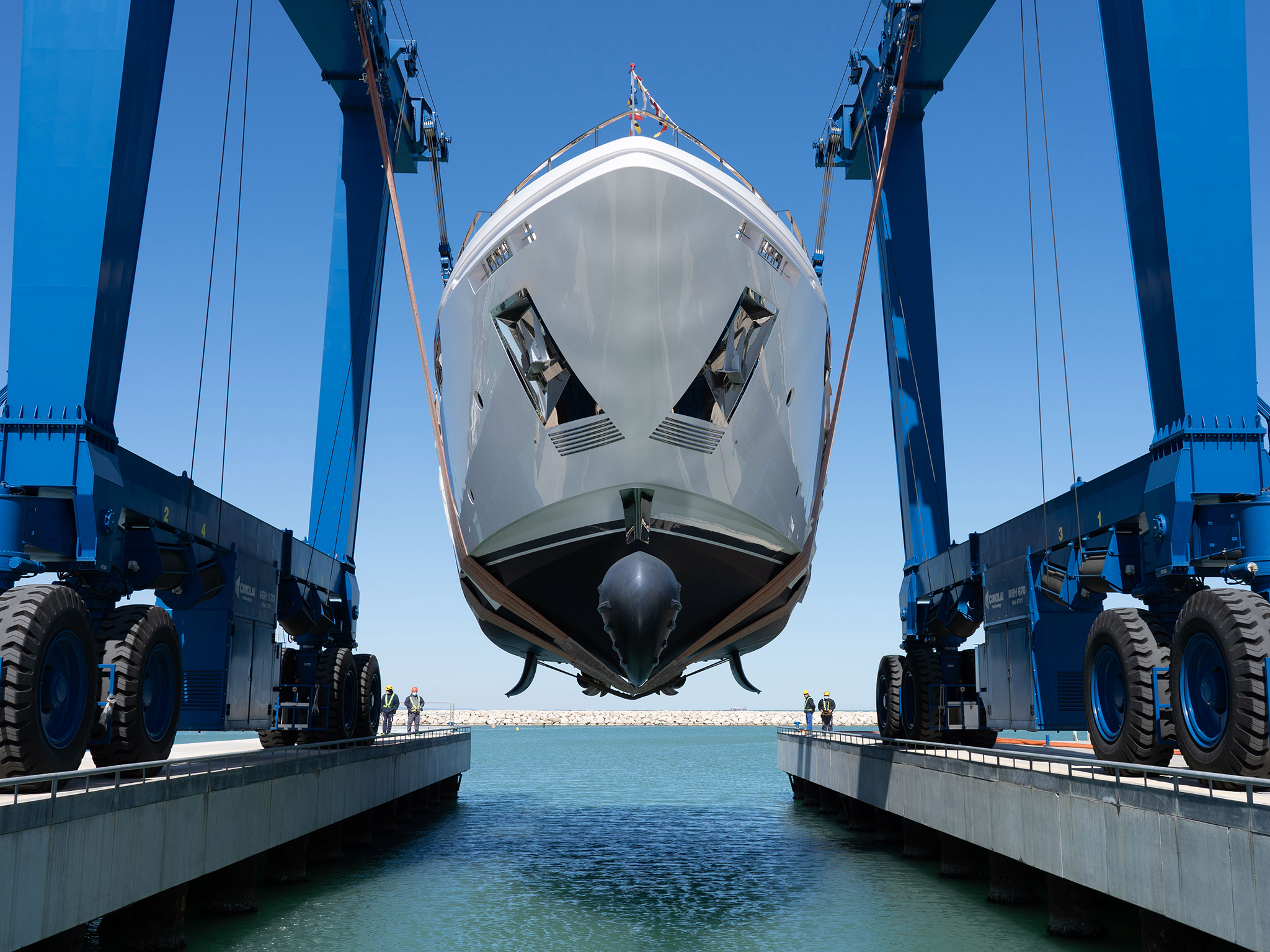 M/Y “Renewal 3” is first Custom Line Navetta 33 launched in 2022.
