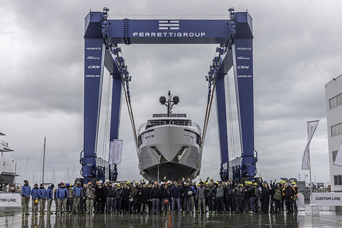 Custom Line launches its first yacht of 2023: a Navetta 30, the evolution of design and an icon of comfort.<br />
 