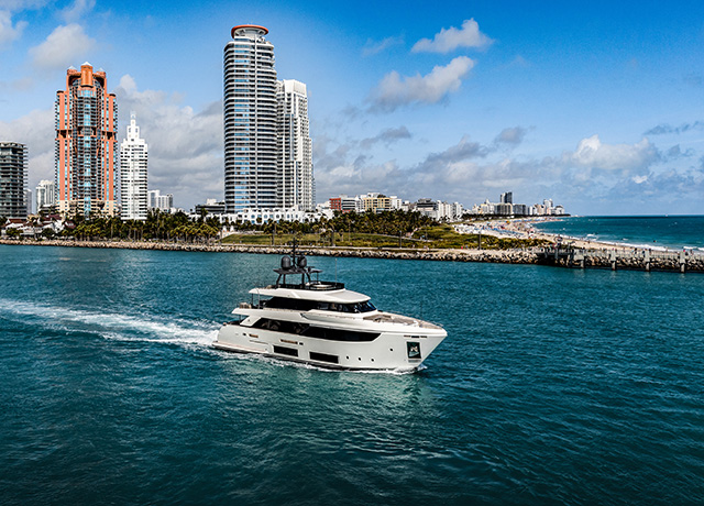 Ferretti Group goes to Miami with nine stars in the yachting firmament.